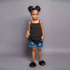 Toddlers Girls Pock dotted Short sets image 0