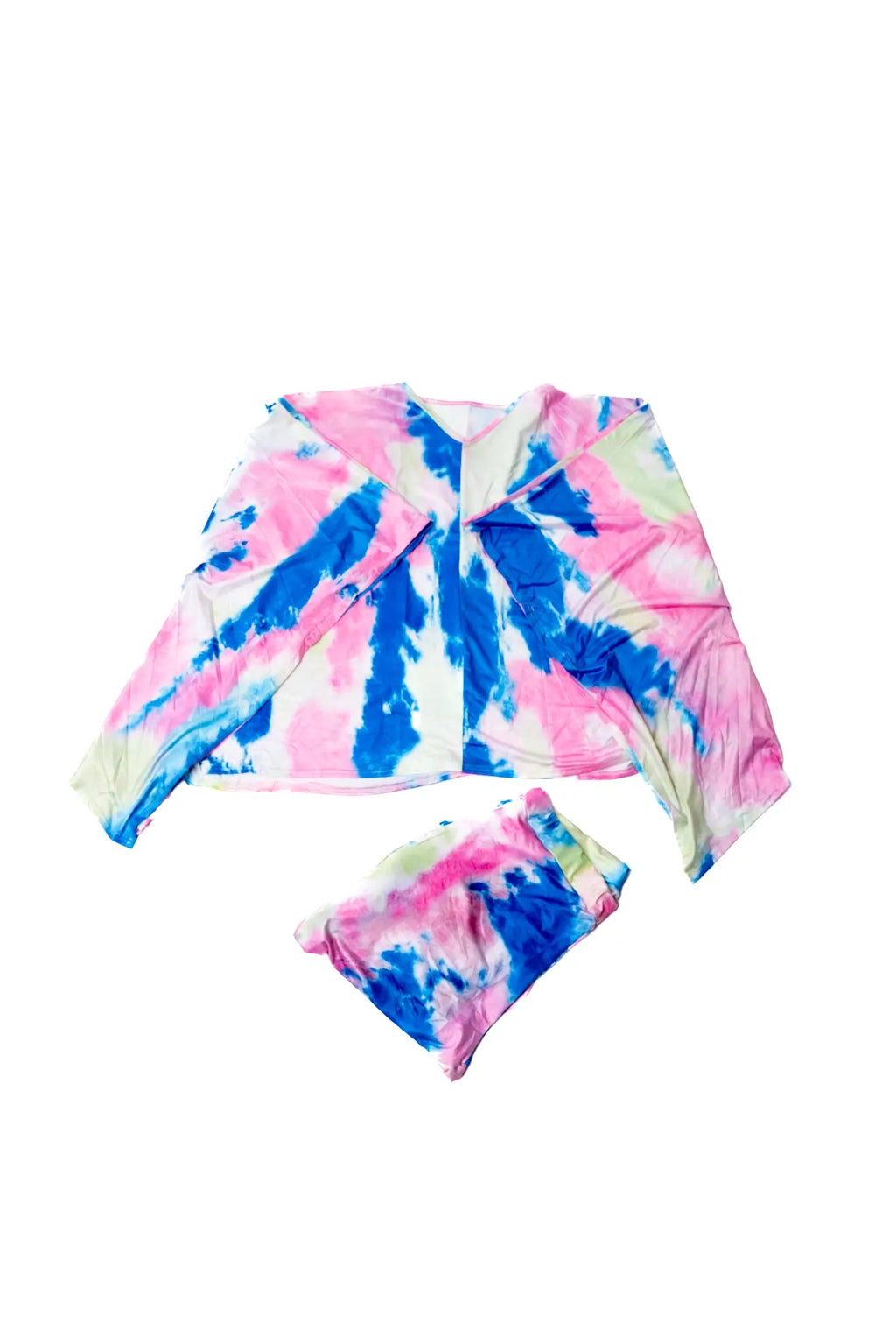 Casual 2 Piece Tye Dye Plus Size image 3