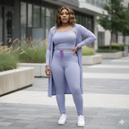 Three Piece Solid Color Stripe