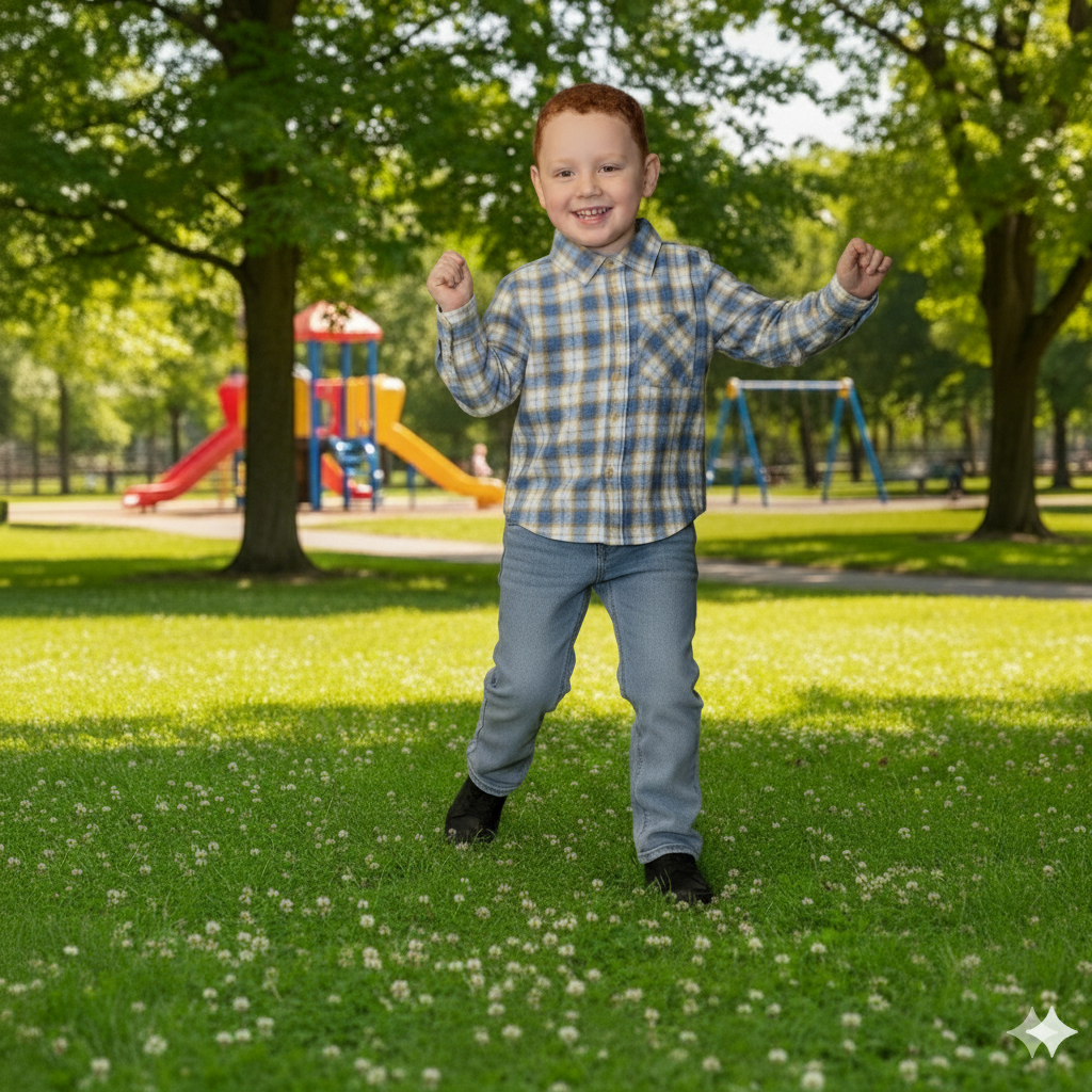 2 piece blue and plaid top and bottom set