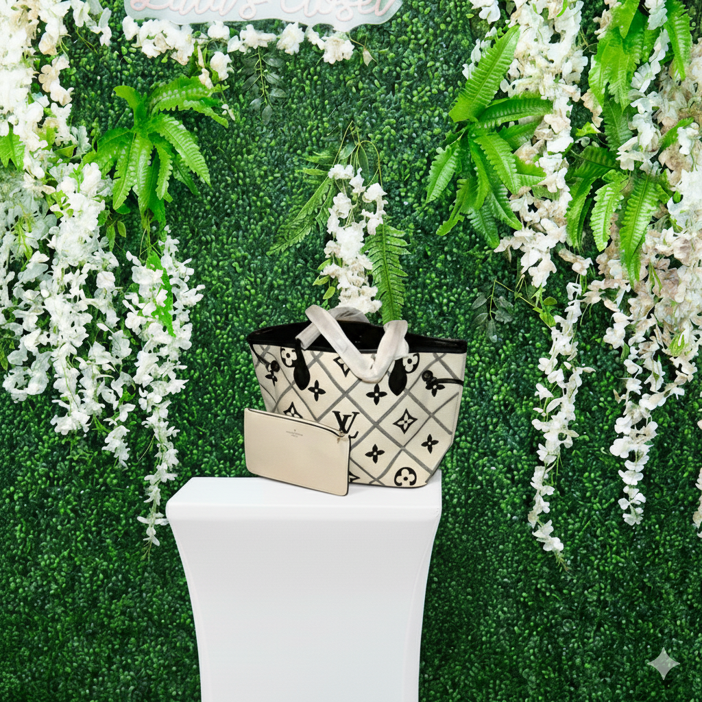 Louis Vuitton Tote Purse Set