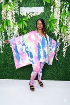 Casual 2 Piece Tye Dye Plus Size