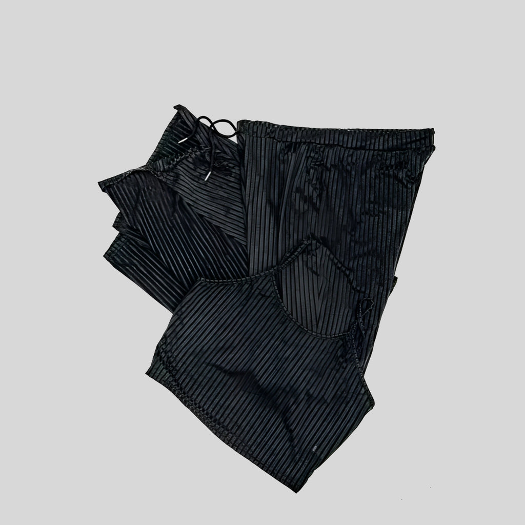 Three Piece Solid Color Stripe image 2