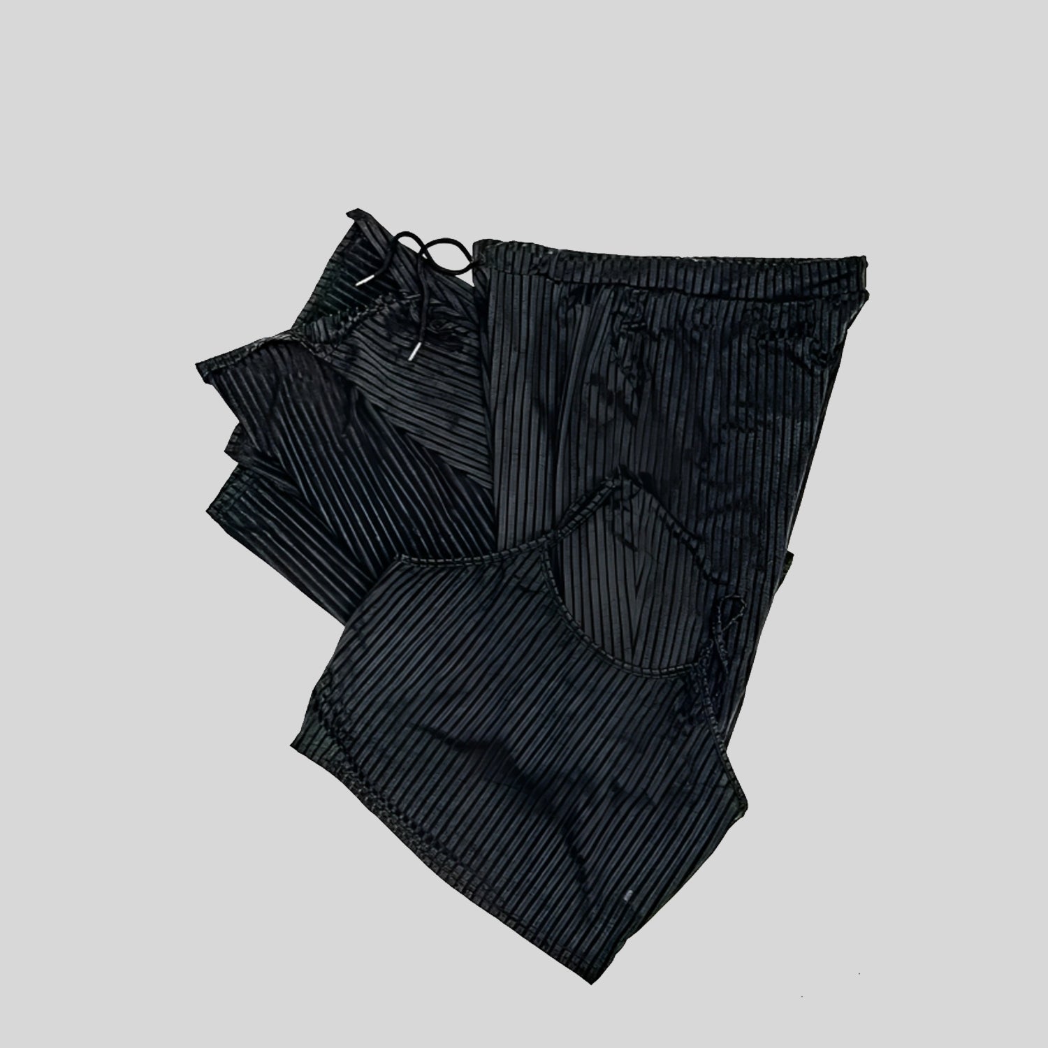 Three Piece Solid Color Stripe image 2