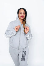2 Piece Plus Size Hooded Jogger