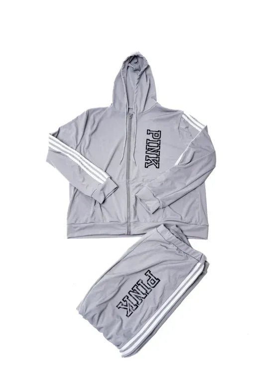 2 Piece Plus Size Hooded Jogger
