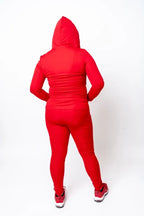 2 Piece hooded Spandex Jogger